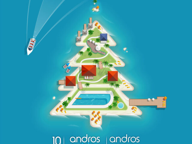 Ευχές από την Άνδρο και την ομάδα του andros-guide.gr + andros-map
